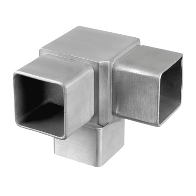 90° 3-way Tube Connector | 304 SS | MOD 4304