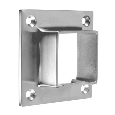 Wall Flange for Cap Rail | 304 SS | MOD 6545