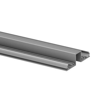 Top Glass Rail Easy Alu | Aluminum | MOD 5951
