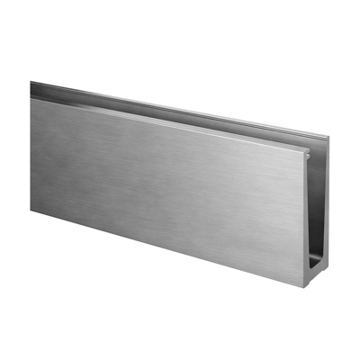 Easy Glass Slim Top Mount | Aluminum | MOD 8010