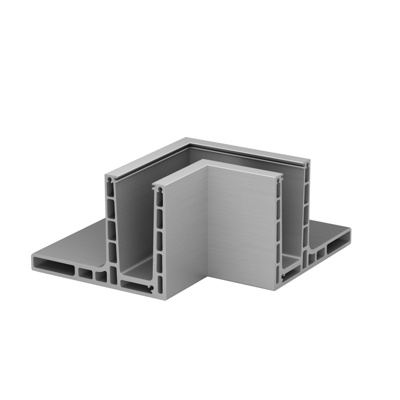 Easy Glass Prime-F Corner | Aluminum | MOD 8421